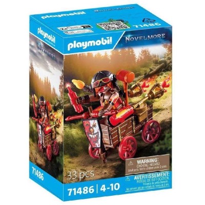 Playmobil Novelmore O Kahboom Με Το Αγωνιστικό Του Όχημα 71486