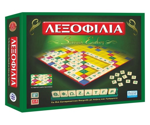 Argy Toys Λεξοφιλία - Ντάμα 2 σε 1 Special Edition