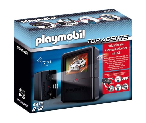 Playmobil Top Agents Σετ Κατασκοπευτικής Κάμερας 4879