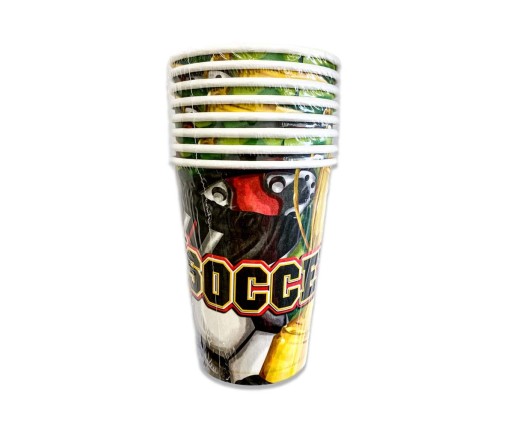 Ποτηράκια  Χάρτινα Soccer 8 Τεμ. 250ml 620900