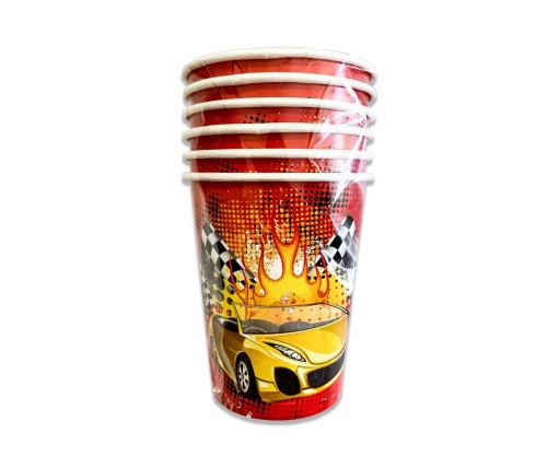 Ποτηράκια Χάρτινα Racing 6 Τεμ. 250ml