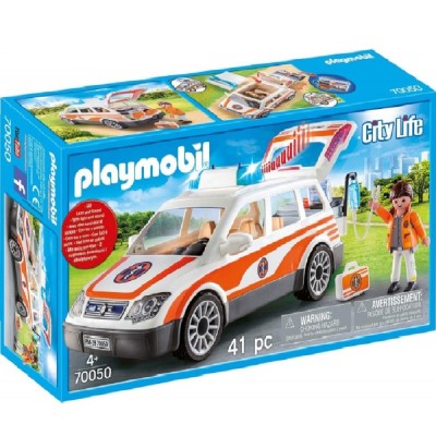 Playmobil City Life Όχημα Πρώτων Βοηθειών 70050