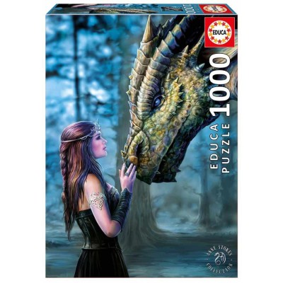 Educa 1000 pieces: the Girl and the dragon (17099)