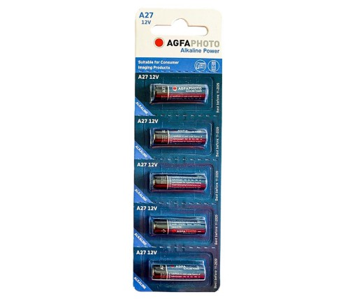 AGFA Μπαταρία Αλκαλική 1 Τεμ. Α27 12V