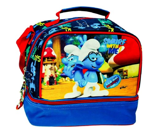 Gim Smurfs Ισοθερμική Τσάντα Φαγητού 4.5lt Μπλε 344-20220