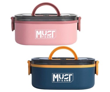 Must Δοχείο Φαγητού Inox 2 Χρώματα 750ml 585989
