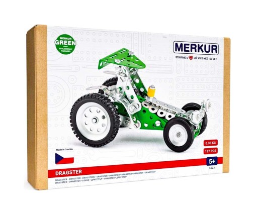 Merkur Μεταλλική Κατασκευή Όχημα Dragster 5523