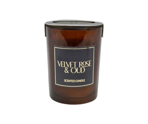 Ankor Αρωματικό Κερί Σε Γυάλινο Βάζο Velvet Rose & Oud 833207