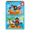Educa Παζλ Pirates 2x20 Κομμάτια 17149