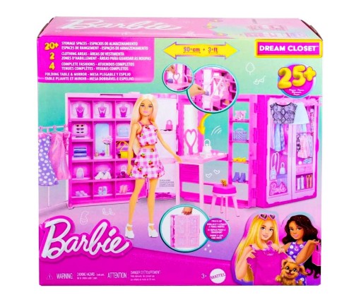 Barbie Dream Closet Fold n' Go HXD59