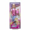 Λαμπάδα Barbie Κούκλα The Great Horse Chase Barbie Malibu HJX38