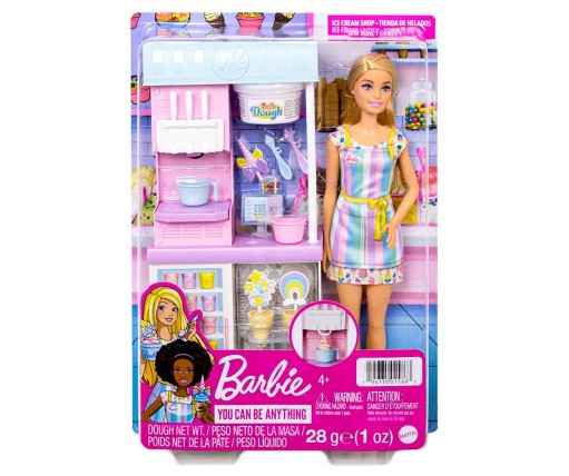 Barbie Εργαστήριο Παγωτού HCN46