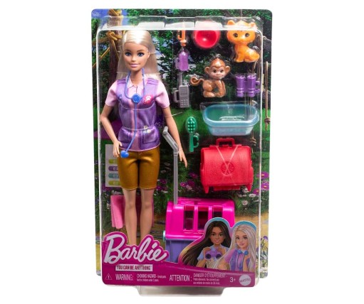 Barbie Διασώστρια Αγριων Ζώων HRG50