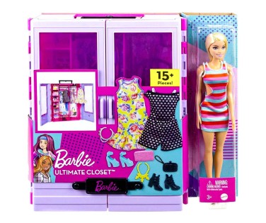 Barbie Fashionistas Νέα Ντουλάπα Της Barbie Με Κούκλα HJL66