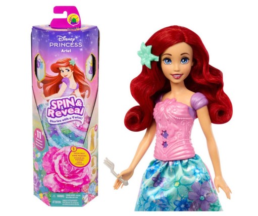 Disney Princess Spin & Reveal Ariel HTV86