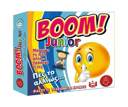 Argy Toys Επιτραπέζιο Boom Junior Πες Το Αλλιώς 0110-1