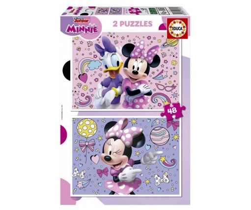 Educa Παζλ Minnie 2x48 Κομμάτια 19674