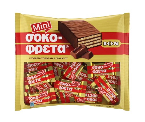 ΙΟΝ Μίνι Σοκοφρέτα Με Σοκολάτα Γάλακτος 210gr.