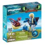 Playmobil Dragons Αστριντ Με Φτεροστολή Και Ο Ξωτικομάτης 70041