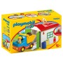 Playmobil 1.2.3 Φορτηγό Με Γκαράζ 70184