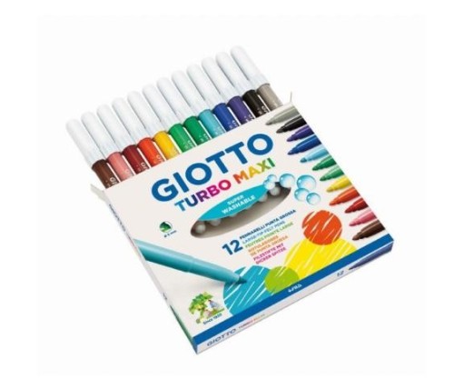 Giotto turbo maxi Μαρκαδόροι 12 τεμ. (454000)