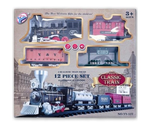 Zita Toys Τρένο Με Φως Και Ηχους 522