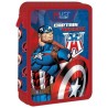 Must Κασετίνα Γεμάτη Captain America Με 2 Θήκες 506307