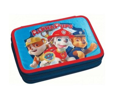Gim Κασετίνα Διπλή Γεμάτη Paw Patrol Alpha Pups 334-19100