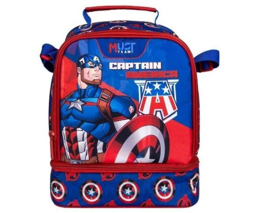 Must Ισοθερμική Τσάντα Φαγητού Captain America 7lt 506315
