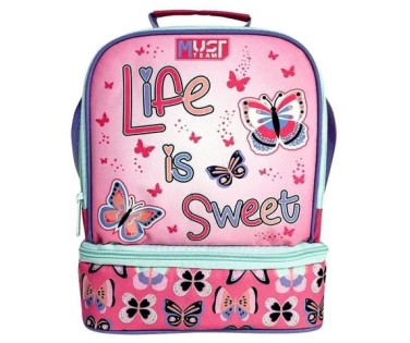 Must Ισοθερμική Τσάντα Φαγητού Life Is Sweet 7lt 586256