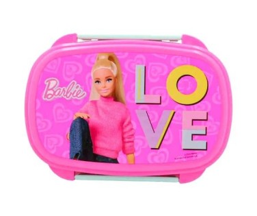 Gim Δοχείο Φαγητού Με Κουτάλι/Πιρούνι Barbie 920ml 571-20276