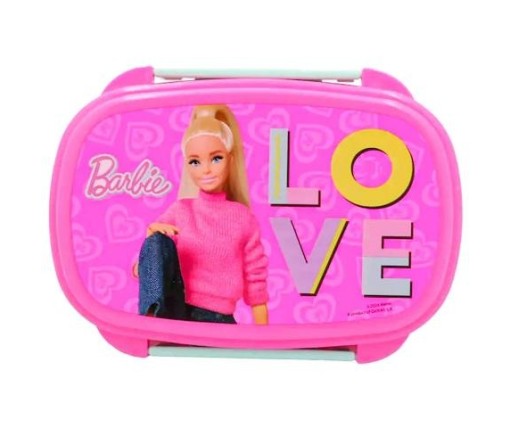 Gim Δοχείο Φαγητού Με Κουτάλι/Πιρούνι Barbie 920ml 571-20276