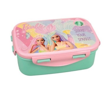 Gim Πλαστικό Παιδικό Δοχείο Φαγητού Barbie 571-22265