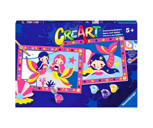 Ravensburger Ζωγραφική Creart Γοργόνες 23714