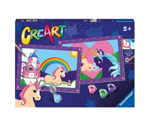 Ravensburger Ζωγραφική Creart Μονόκεροι 23558