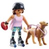 Playmobil MyLife Σκέιτερ Με Ριτρίβερ 71739