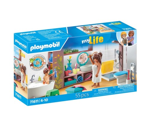 Playmobil MyLife Μοντέρνο Σπίτι Μοντέρνο Μπάνιο 71611