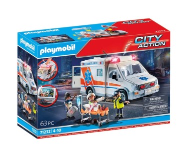 Playmobil City Action Ασθενοφόρο 71232