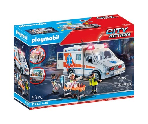 Playmobil City Action Ασθενοφόρο 71232