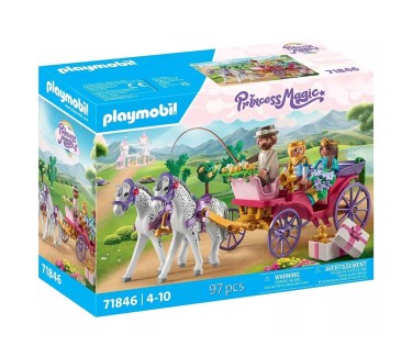Playmobil Princess Magic Βόλτα Με Tην Πριγκιπική Αμαξα 71846