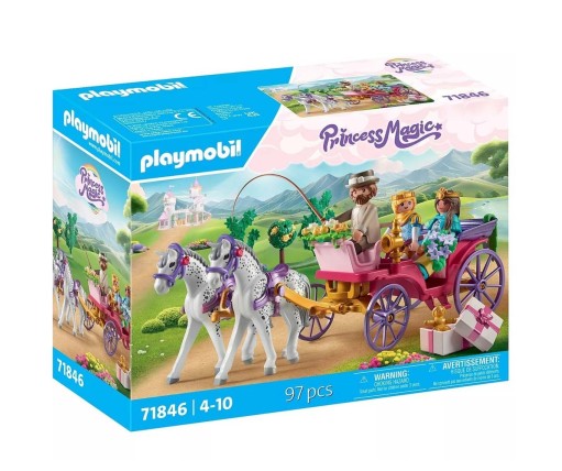 Playmobil Princess Magic Βόλτα Με Tην Πριγκιπική Αμαξα 71846