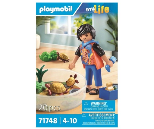 Playmobil MyLife Ενυδρείο Με Χελώνες 71748