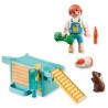 Playmobil MyLife Ινδικά Χοιρίδια Mε Σπιτάκι 71746