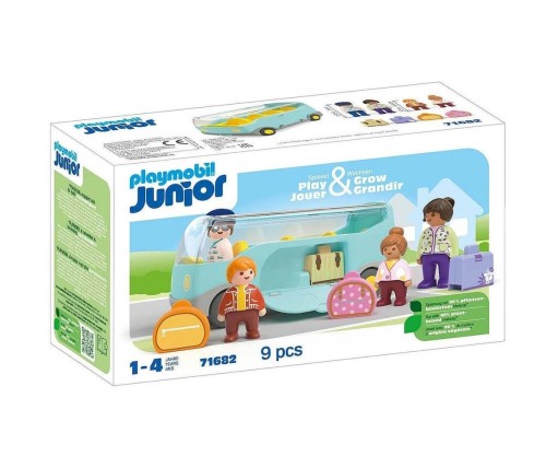 Playmobil Junior Πούλμαν 71682