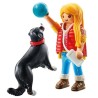 Playmobil MyLife Γυναίκα Με Ορεινό Σκύλο Μπερνίζ 71738