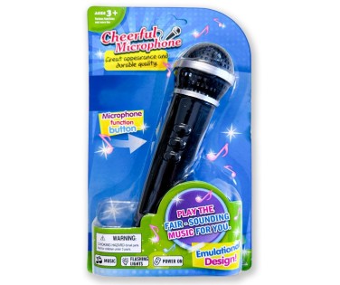 Cheerful Microphone Παιδικό Μικρόφωνο Με Ήχο & Φως 1319