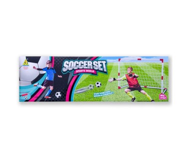 Σετ Ποδοσφαίρου Soccer Set Μεγάλο Τέρμα B1428066