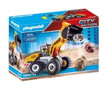 Playmobil City Action Wheel Loader Φορτωτής 70445
