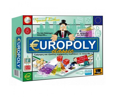 Europoly Επιτραπέζιο Classic Special Edition