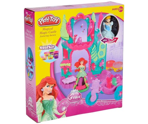 Play-Doh Πλαστελίνη Σετ Κάστρο Με Πριγκίπισσα